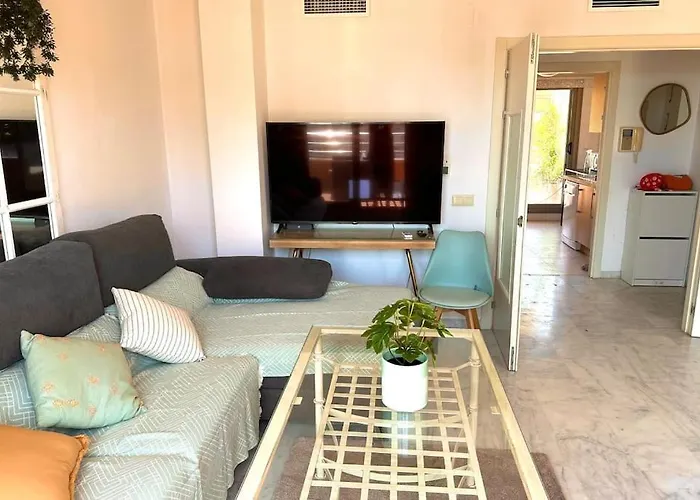 Atico Puerto Marina 2 Hab Con Piscina, 500M De La Plata